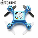 Eachine E10 Mini Headless Mode 2.4G 4CH 6 Axle LED RC Quadcopter RTF With One Key Return Function