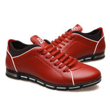 E TOY WORD Autumn Shoes New 2017 England style Men Trend Casual Shoes Men Leather Shoes Breathable Four Seasons Male Shoes