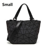 DVODVO Women Bao Bao Bag Luminous sac baobao Bag Diamond Tote Geometry Quilted Shoulder Bags Laser Plain Folding Handbags bolso