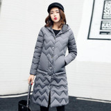 JOLINTSAI Winter Coat Women Parka Hooded Cotton Padded Long Coats Winter Jacket Women Manteau Femme Abrigos Mujer Invierno 2017