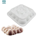 Joinhot Baking White Silicone Cloud Shaped Mousse Cake Mould Dessert Decorating Tools