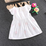 Infant Baby girl clothes summer brand cotton dress for toddler newborn baby girl wear clothing party princess tutu dresses dress