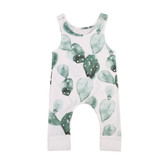 Infant Baby Girl Boy Cactus Romper Sleeveless Summer Costume Children Clothing Girls Boys Rompers Jumpsuit Playsuit Clothes Kids