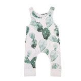 Infant Baby Girl Boy Cactus Romper Jumpsuit Outfit Playsuit Clothing Toddler New Arrival Boys Girls Print Rompers Casual Cute