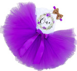 Infant Baby Flower Girl 1st One Birthday Outfits Romper Tutu Dress Kids Party Clothes For Girls Bebes Set Toddler Child Clothing
