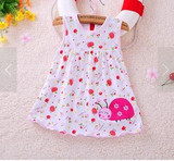 Infant 1 Year Girl Baby Birthday Princess Dress Cotton Kids Clothing Tutu Summer Party Dresses Newborn Clothes Children's Wear