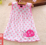 Infant 1 Year Girl Baby Birthday Princess Dress Cotton Kids Clothing Tutu Summer Party Dresses Newborn Clothes Children's Wear