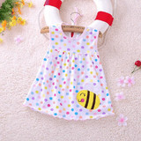 Infant 1 Year Girl Baby Birthday Princess Dress Cotton Kids Clothing Tutu Summer Party Dresses Newborn Clothes Children's Wear
