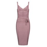 INDRESSME 2017 Women's Bandage Dress New Sexy Spaghetti Strap Deep V Backless Fashion Dress Bodycon Femme Vestidos Club Party