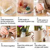 Indoor Auto Drip Irrigation Watering System Automatic Drip Watering Spike For Houseplant Tv Novelty Households
