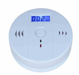 Independent LCD CO Carbon Monoxide Sensors & Alarm Security Protection Wireless Fire Alarm Sensor CO Carbon Poisoning Detector