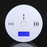Independent LCD CO Carbon Monoxide Sensors & Alarm Security Protection Wireless Fire Alarm Sensor CO Carbon Poisoning Detector