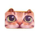 3D Animal Image Pencil Bag School Pen Case Cosmetic Makeup Bag Cosmetic bag Zipper New gift for ladies