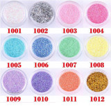 3Box  Chrome Pigment Nail Glitter Effect on Pink Color Mirror Powder  Nail Art Decoration