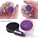 3Box  Chrome Pigment Nail Glitter Effect on Pink Color Mirror Powder  Nail Art Decoration