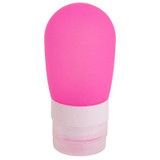 38ml Mini Traveler Packing Bottle Silicone Refillable Portable Storage Press Bottles for Lotion Shampoo Bath QW674484