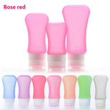 37ml Silicone Squeeze Makeup Refillable Bottles Silicone Press Bottle for Lotion Shampoo Shower Gel Storage Container