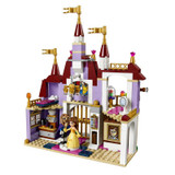 379pcs Beauty and The Beast Princess Belle's Enchanted Castle Building Blocks Girl Kids Toys Birthday Gifts