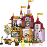 379pcs Beauty and The Beast Princess Belle's Enchanted Castle Building Blocks Girl Kids Toys Birthday Gifts