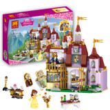 379pcs Beauty and The Beast Princess Belle's Enchanted Castle Building Blocks Girl Kids Toys Birthday Gifts