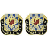 377th Military Intelligence Battalion Unit Crest (Illuminate The Truth)