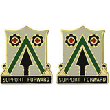 372nd Support Battalion Unit Crest (Support Forward)