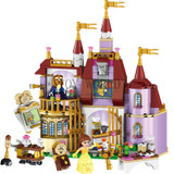 37001 Beauty and The Beast Princess Belle's Enchanted Castle Building Blocks Girl Friends Kids Toys Compatible with Block Toys