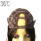 36C Body Wave U Part Human Hair Wig 100% Brazilian Hair Natural Color Middle Openning 1*3 Inches Size Wig for Black Women