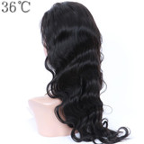 36C Body Wave U Part Human Hair Wig 100% Brazilian Hair Natural Color Middle Openning 1*3 Inches Size Wig for Black Women
