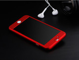 360 Degree Full Cover Case For iPhone 6 Cases 6s 7 Plus 5S 5 With Tempered Glass For iPhone 7 Case 6 Plus Phone Case Capa Coque