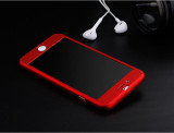 360 Degree Full Cover Case For iPhone 6 Cases 6s 7 Plus 5S 5 With Tempered Glass For iPhone 7 Case 6 Plus Phone Case Capa Coque
