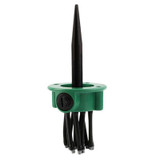 360 Degree Garden Lawn Sprinkler Watering Sprinkler Spray Nozzle Gardening Tools Irrigation Noodle Head Showerhead