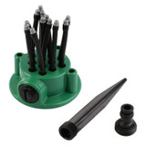 360 Degree Garden Lawn Sprinkler Watering Sprinkler Spray Nozzle Gardening Tools Irrigation Noodle Head Showerhead