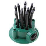 360 Degree Automatic Plastic Sprinkler Spray Nozzle Lawn Garden Irrigation Sprinkler Rotating Plant Watering Drippers