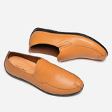 36-47 men shoes cow split HECRAFTED 2017 fashion handmade men loafers #LS2017
