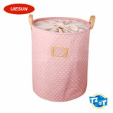 35x45cm Pastoral Laundry Basket With Cover Washing Laundry Bag Hamper Storage Dirty Clothing Bags Toy Storage Bag UIE629