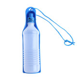 350ml Potable Pet Dog Cat Water Feeding Drink Bottle Dispenser Pet Portable Water Dispenser Blue/Red/Pink