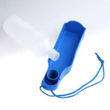 350ml Potable Pet Dog Cat Water Feeding Drink Bottle Dispenser Pet Portable Water Dispenser Blue/Red/Pink