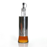 350ml 5 color Kitchen supplies stainless steel glass oiler sauce pot oil bottle seasoning box pot of vinegar oil vinegar bottle