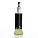 350ml 5 color Kitchen supplies stainless steel glass oiler sauce pot oil bottle seasoning box pot of vinegar oil vinegar bottle