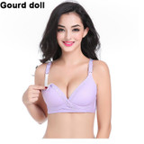 34-42 100% Cotton Breast Feeding Maternity Nursing bras prevent sagging for pregnant women soutien gorge Nursing Bra underwear