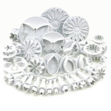 33Pcs/Set Cake Plunger Cutters Tools Decorating Icing Fondant Sugarcraft Icing Mold Plastic Cake Cookie Tools Christmas Flower