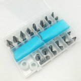 32pc Cake Pastry Frosting Icing Baking Decorating Pipping Nozzles Tip Set Kit, Silicone Icing Piping Cream Pastry Bag 28 Nozzles