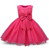 Baby Kids Princess Christmas Dresses For Girl Party Costume Children's Girl Clothing Formal Teenagers Prom Gown Size 2-13 Years