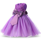 Baby Kids Princess Christmas Dresses For Girl Party Costume Children's Girl Clothing Formal Teenagers Prom Gown Size 2-13 Years