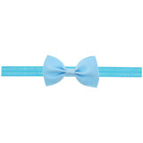 Baby Kids Girls Mini Bowknot Hairband Elastic Headband Bow stretch hair accessories Sweet Children's Elastic Force Headwear