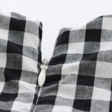 Baby Kid Girls Casual Plaid Dress Long Sleeve Princess Children Clothes