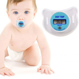 Baby Infants LCD Termometr Temperatury Digital Mouth Nipple Pacifier Thermometer Temperature Practical Monitores Diagnostic-too