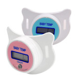 Baby Infants LCD Termometr Temperatury Digital Mouth Nipple Pacifier Thermometer Temperature Practical Monitores Diagnostic-too