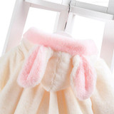 Baby Infant Girls Fur Winter Warm Coat Cloak Jacket Thick Warm Clothes Baby Girl Cute Hooded Long Sleeve Coats